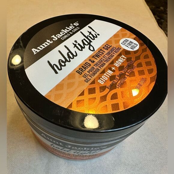 Aunt Jackie's CURLS & COILS Hold Tight! Braid & Twist Gel with Extra Firm Hold - Picture 2 of 5